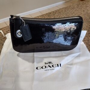 NWT Coach Sequin Penn Shoulder Bag